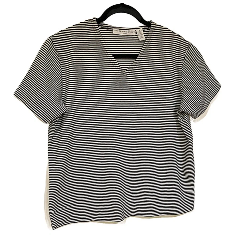 Flash Sale Josephine Chaus Blouse women Tee Sport Women’s Short Sleeves Size M - Picture 5 of 5